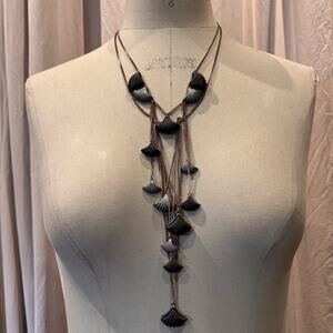 Rare Vintage Unworn All Saints Cascade Necklace